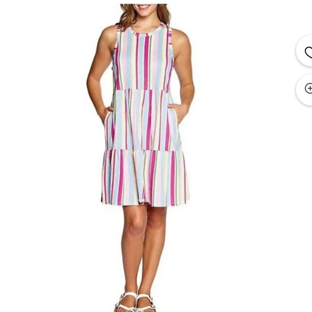Gap colorful striped dress xs‎